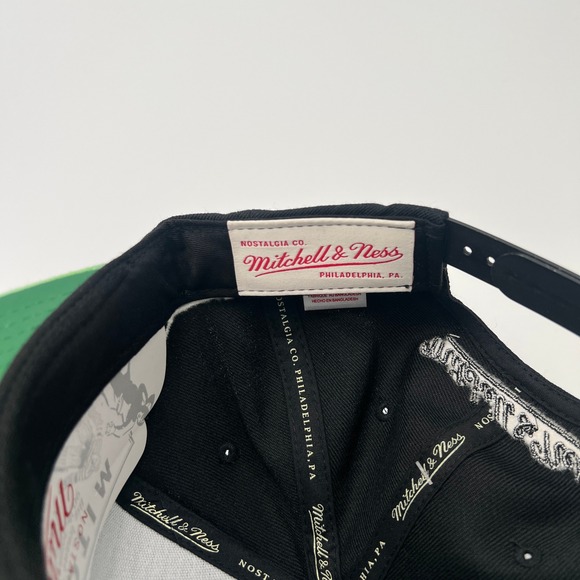 Mitchell Ness Taurus Zodiac Constellation Black Green Tie Dye Snapback Hat OSFM - Picture 6 of 7